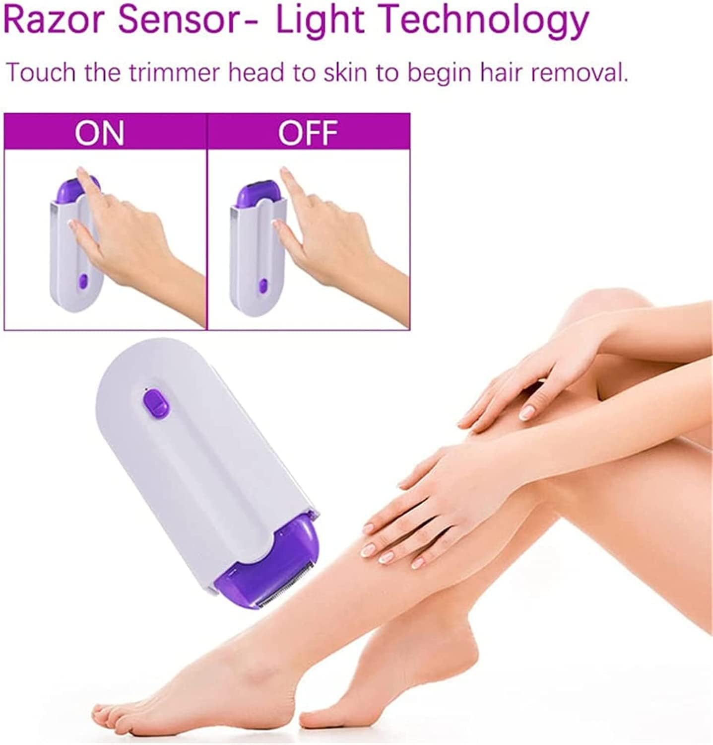 PAINLESS LASER HAIR ERASER KIT